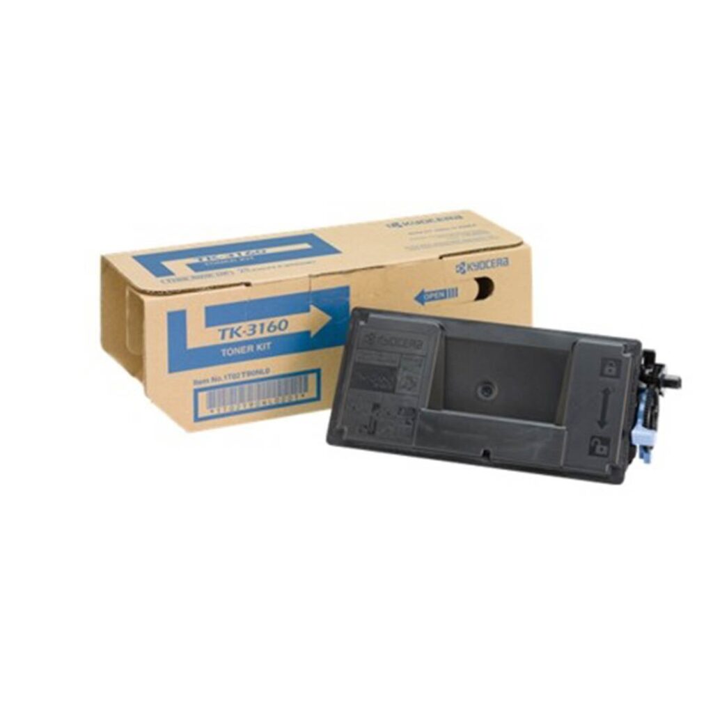 Kyocera TK-3160 Toner Cartridge for Kyocera ECOSYS P3045dn, P3050dn, P3055dn.